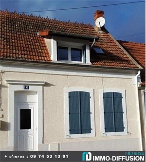 maison de ville à la vente -   18200  SAINT AMAND MONTROND, surface 62 m2 vente maison de ville - UBI447069728